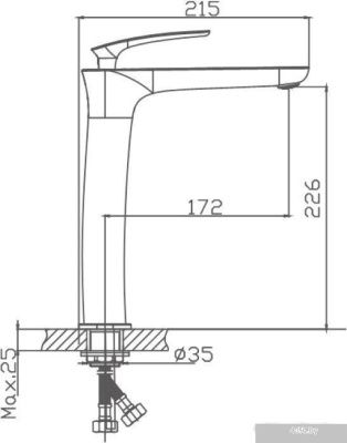 Haiba HB11616 (хром)