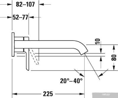 Duravit C.1 C11070004010+GK1900002000