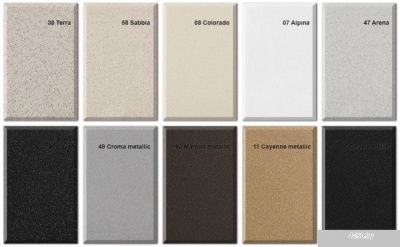 Кухонная мойка Longran Cube CUG 410.500 (sabbia/58)