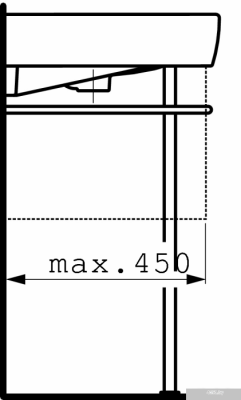 Умывальник Laufen PRO 813958 105x48