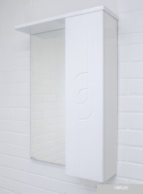 Айсберг Шкаф с зеркалом Лилия 60 (правый)