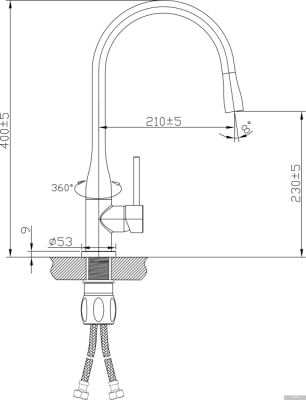 Ganzer Rein GZ 16035C (черный)