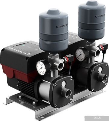 Насос Grundfos CMBE TWIN 3-93 с розеткой Shuko