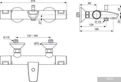 Ideal Standard Ceratherm A7206AA