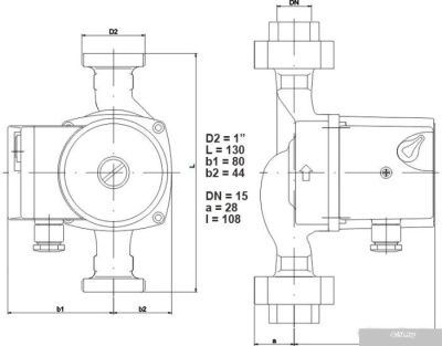 Насос IMP Pumps GHN 15/40-130
