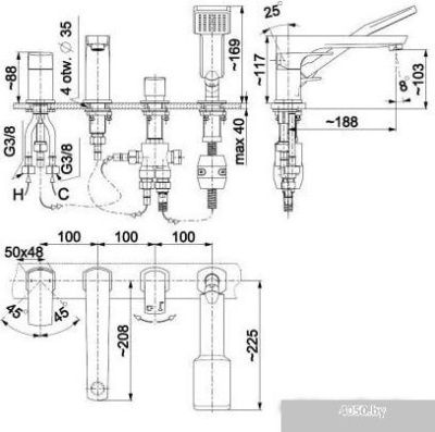 Armatura Mokait 5535-210-00