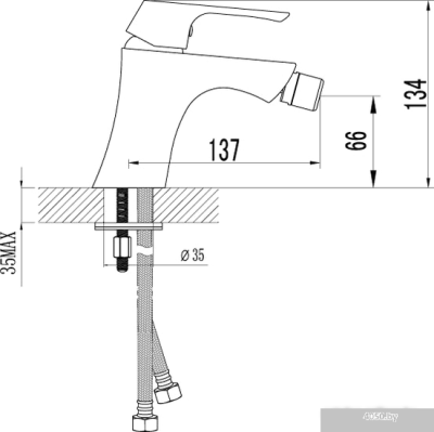 Смеситель Lemark UNIT LM4508C