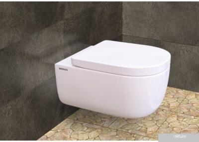 Унитаз Berges Wasserhaus Ego XL Rimless + Toma SO + Novum525 + L5 Soft Touch 043234