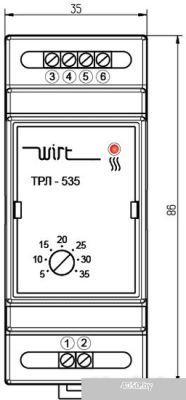 Терморегулятор Wirt ТРЛ-535