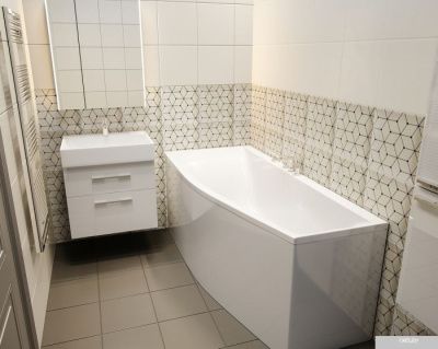 Ванна Astra-Form Скат 170x75 (правая)