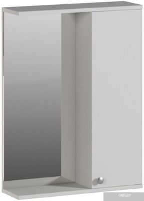 Genesis Мебель Шкаф с зеркалом 60x18x83 (белый)