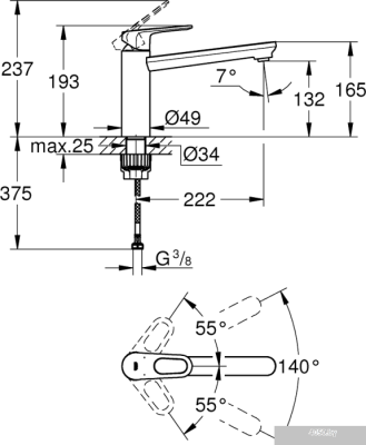 Grohe BauFlow 31688000