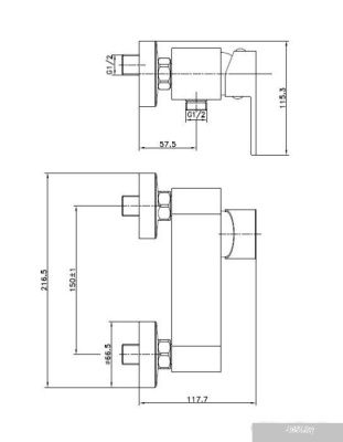 Cersanit Elio A63046