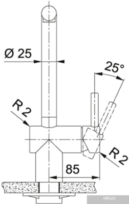 Franke Atlas Neo Pull Out (черный)