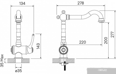 IDDIS Oldie OLDYGL0i05 (золотистый)