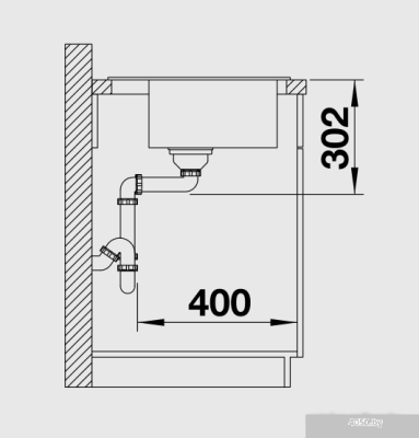 Кухонная мойка Blanco Zenar XL 6 S Compact (мускат) [521954]