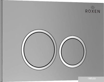 Roxen Simple Compact в комплекте с инсталляцией StounFix Slim 6 в 1 915792 (кнопка: хром матовый)