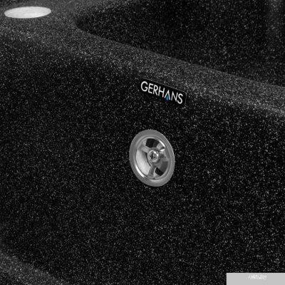 Кухонная мойка Gerhans E10 (черный)