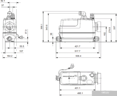 Насос Grundfos Sololift2 CWC-3