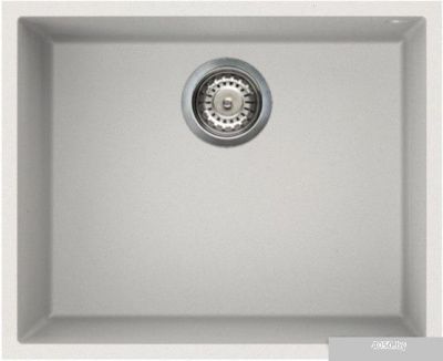 Кухонная мойка Elleci Quadra 105 Undermount Bianco Titano 68