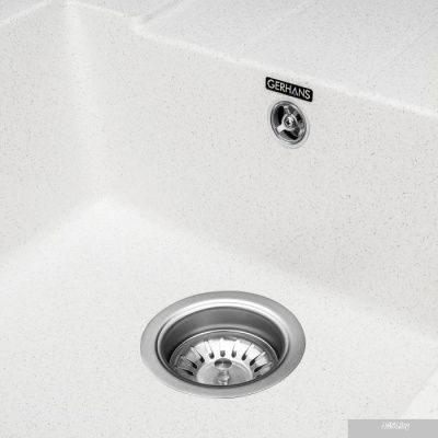 Кухонная мойка Gerhans B22 (белый)