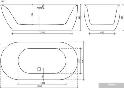 Ceramica Nova FB07 180x84