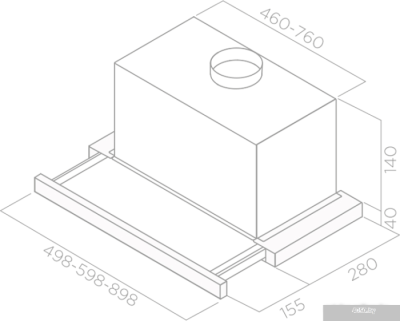 Elica Elite 14 Lux GRVT/A/60 (PRF0098874)