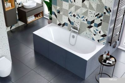 Ванна Excellent Oceana Slim 180x80 (с ножками)