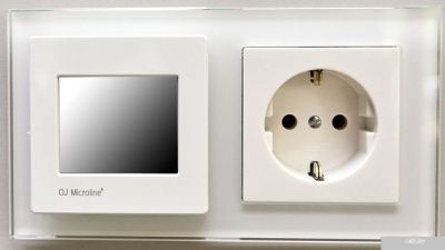 Терморегулятор OJ Microline MWD5-1999 с Wi-Fi (глянцевый белый)