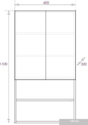 Onika Шкаф Маркус Нова 60 306011