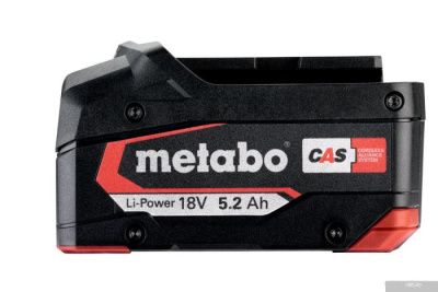 Аккумулятор Metabo 625028000 (18В/5.2 Ah)