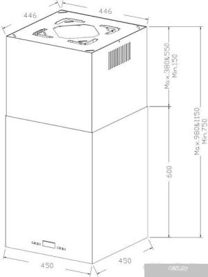 Korting Cube KHA 45970 W