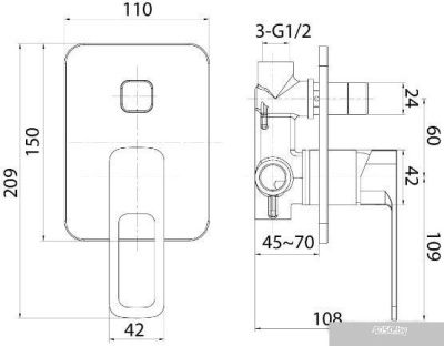 IDDIS Slide SLIBL00i67 (черный)