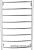 Полотенцесушитель Ростела Соната нижнее подключение 1