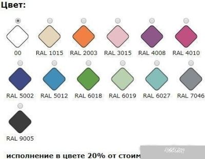 Ванна Эстет Лира 170x80