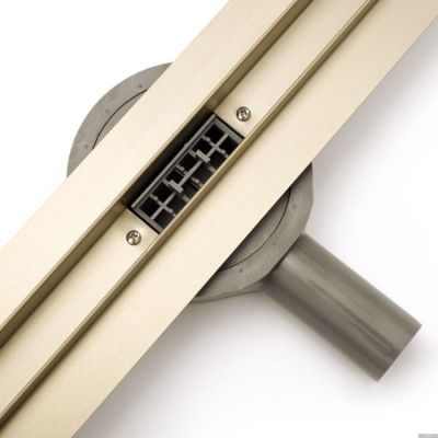 Трап/канал Rea Neo Slim Pro 600 (зеркальный золотой)