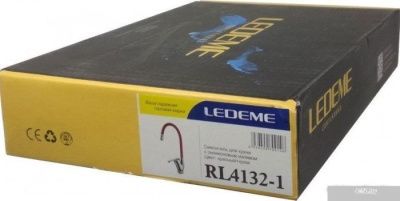 Ledeme L4132-1 (хром/красный)
