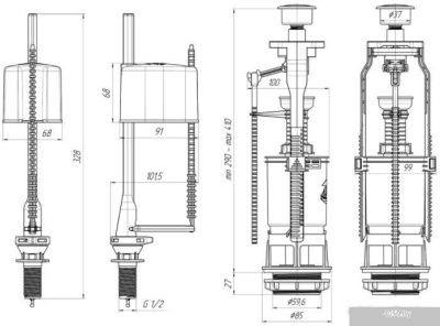 Ани Пласт WC6550M