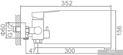 Смеситель Ledeme L72203