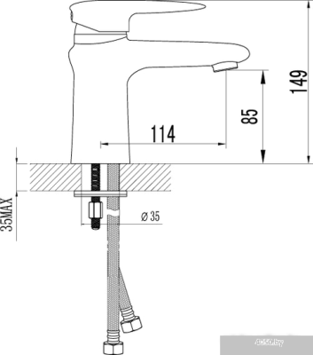 Смеситель Lemark STATUS LM4406C