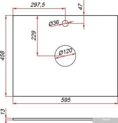 ЗОВ Тумба под умывальник Дион 60 D60LWP0M9003MKV5-KP13W (белый матовый)