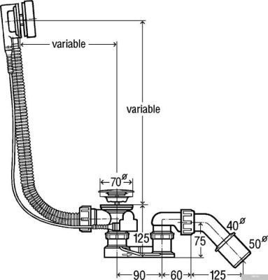 Сифон Viega Simplex 285357