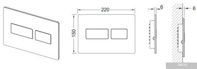 Tece Solid 9240431 (глянцевый хром)