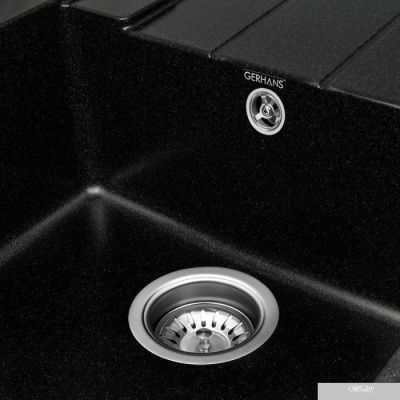 Кухонная мойка Gerhans B22 (оникс)