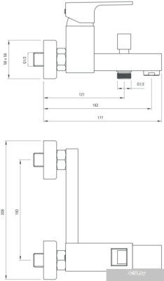 Смеситель Deante Anemon BCZ 010M