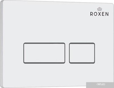 Roxen Simple Compact в комплекте с инсталляцией StounFix Slim 6 в 1 920247 (кнопка: белый глянец)