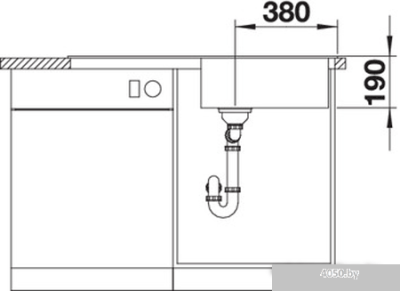 Кухонная мойка Blanco Sity XL 6 S (белый/лава) 525051