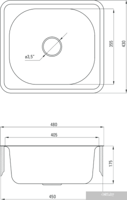 Кухонная мойка Deante Doppio ZEN 0103 (сатин)
