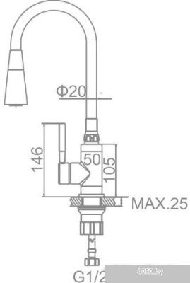 Ledeme L4199-2 (хром/черный)