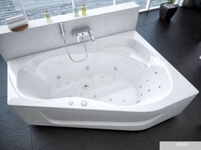 Ванна Aquatek Медея 170x95 (с экраном и каркасом, слив слева)